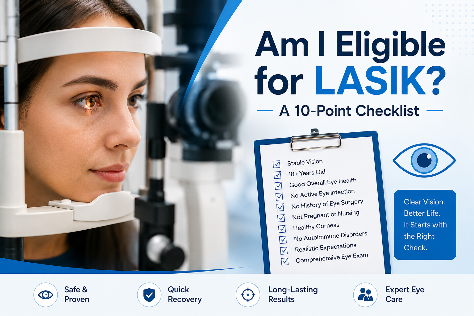 LASIK Eligibility Checklist