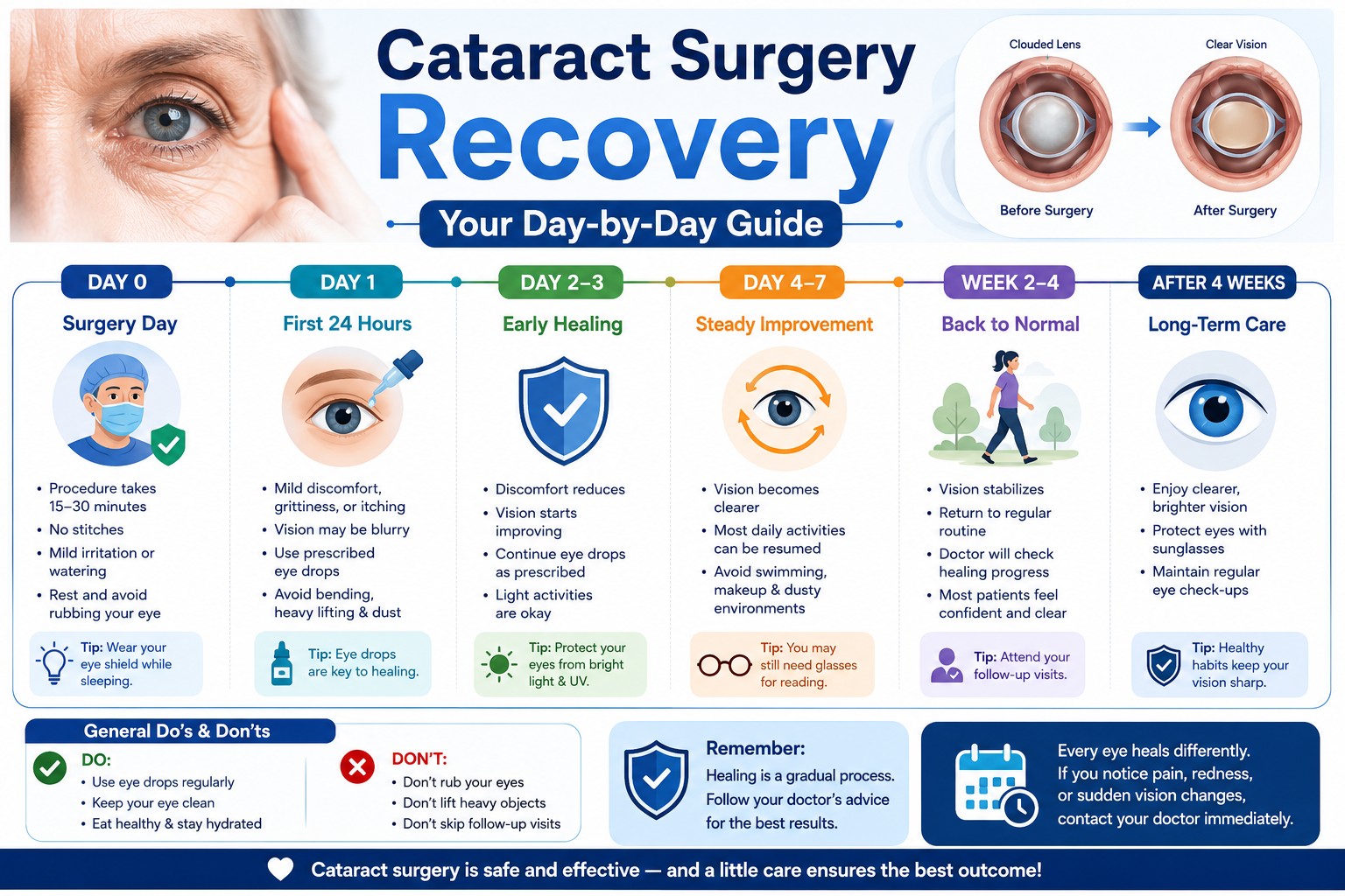 Cataract Surgery Recovery Guide